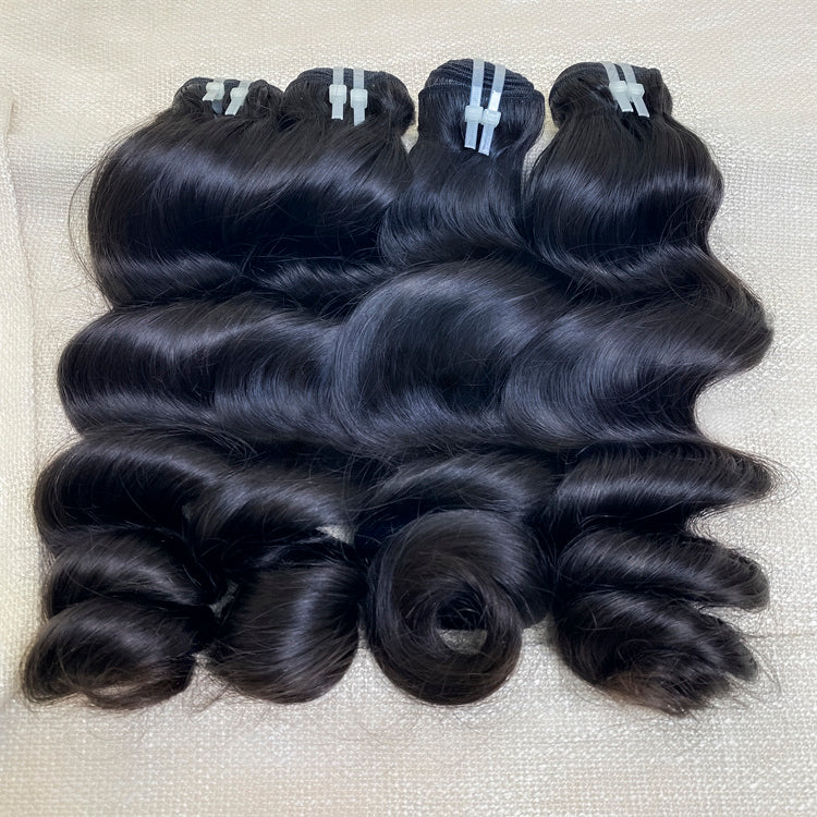 XBLhair Miss Flawless Raw Hair Loose Wave 3 Bundles Vietnam Human Hair Bundles