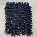 XBLhair Miss Flawless Raw Hair Deep Wave Hair Raw Human Hair Bundles One Donor Hair 3 Bundles
