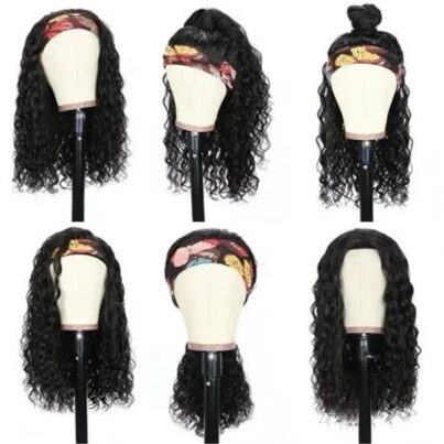 Water Wave Headband Wig Pretty Hair Glueless Hair Wig