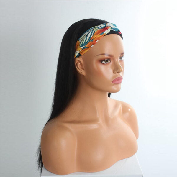 Straight Hair Headband Wig Pretty Hair Glueless Hair Wig