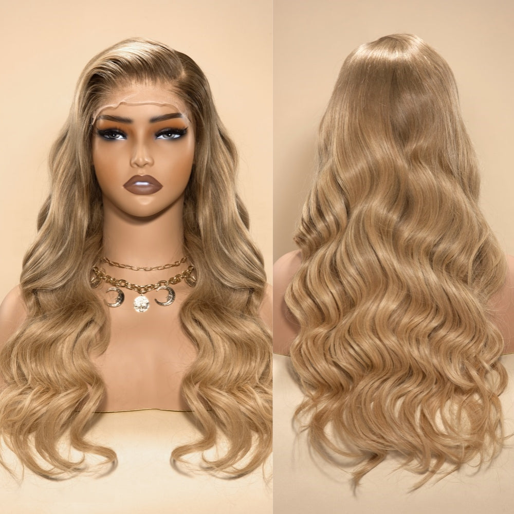XBLhair Professional Stylist Wig Bella A01 Colored Glueless Ready to Go Wig 5x5/13x4 HD Wig With Small Knots and Preplucked Hairline and Bleached Knots