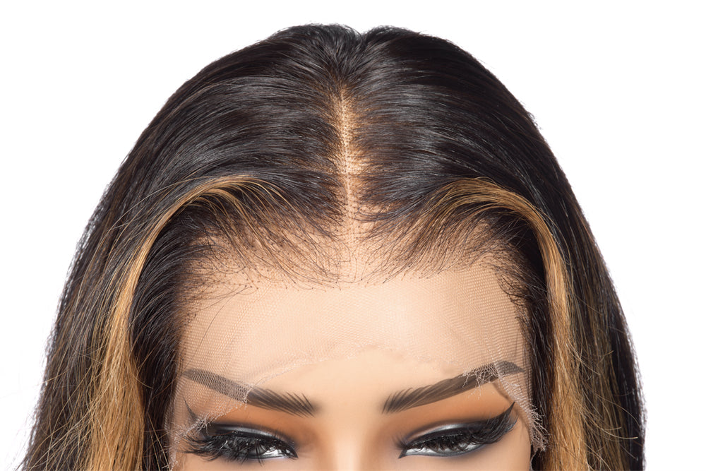 XBLhair Professional Stylist Wig Renny A08 Colored Glueless Ready to Go Wig 5x5/13x4 HD Wig With Small Knots and Preplucked Hairline and Bleached Knots