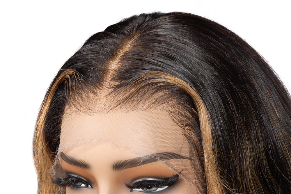 XBLhair Professional Stylist Wig Renny A08 Colored Glueless Ready to Go Wig 5x5/13x4 HD Wig With Small Knots and Preplucked Hairline and Bleached Knots