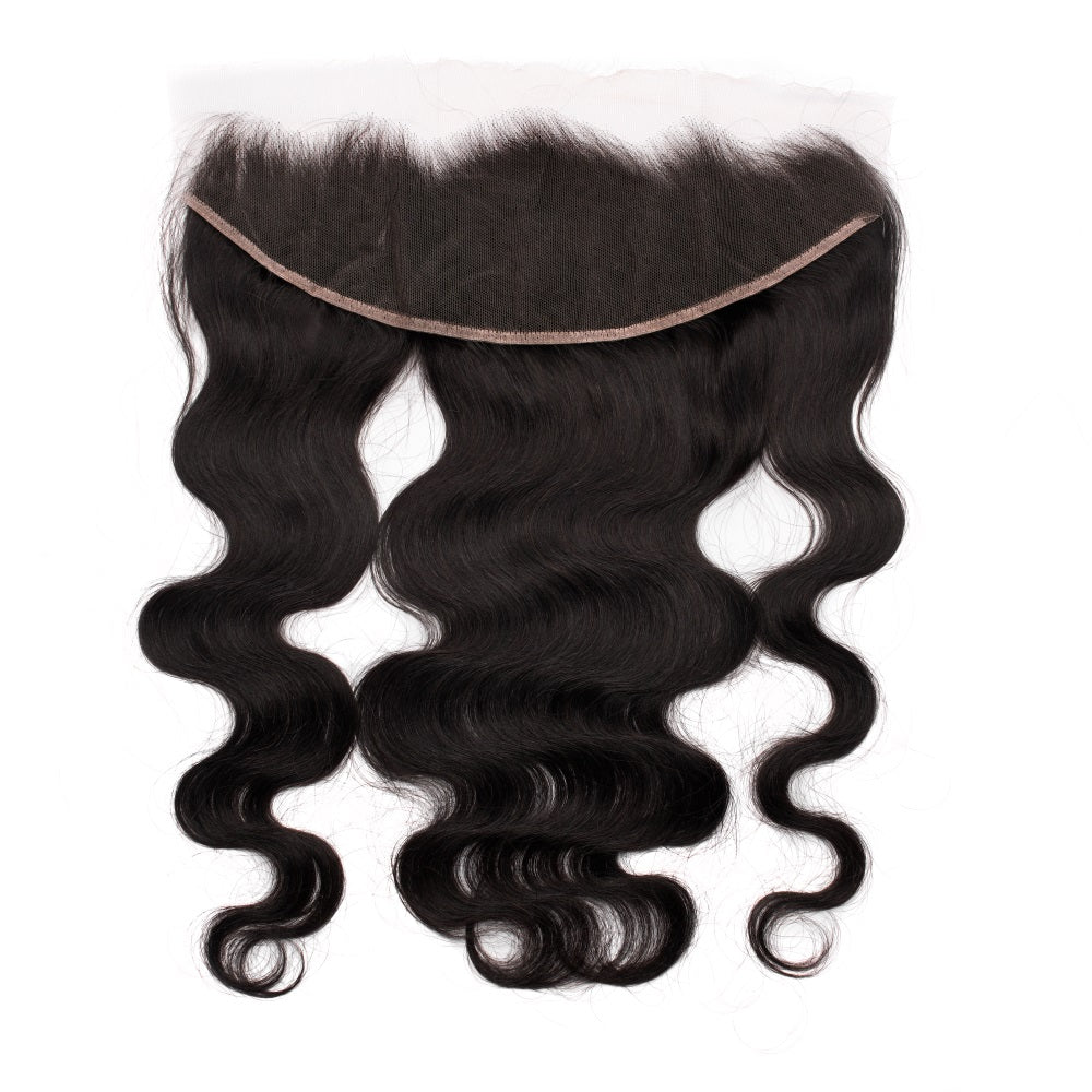XBL Hair 13x4 HD Lace Frontal Body Wave Small Knots Pre-plucked Hairline