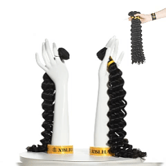 XBLhair Miss Lovely Mink Hair 3 bundles deal Deep Wave