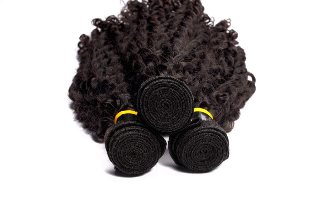 XBLhair Miss Lovely Mink Hair 3 bundles deal Curly Wave