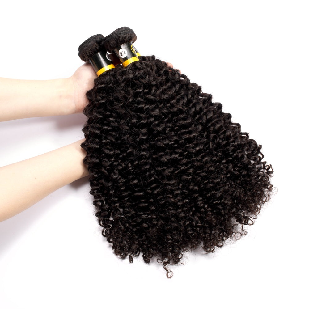 XBLhair Miss Lovely Mink Hair 3 bundles deal Curly Wave