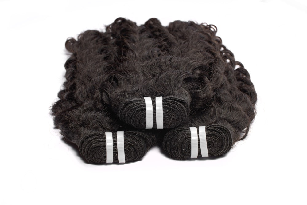 XBLhair Miss Flawless Raw Hair Premium One Donor 3 Bundle Deal Jerry curl