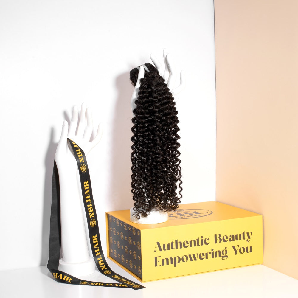 XBLhair Miss Flawless Raw Hair Brazilian Curly Hair Virgin Unprocessed Human Hair