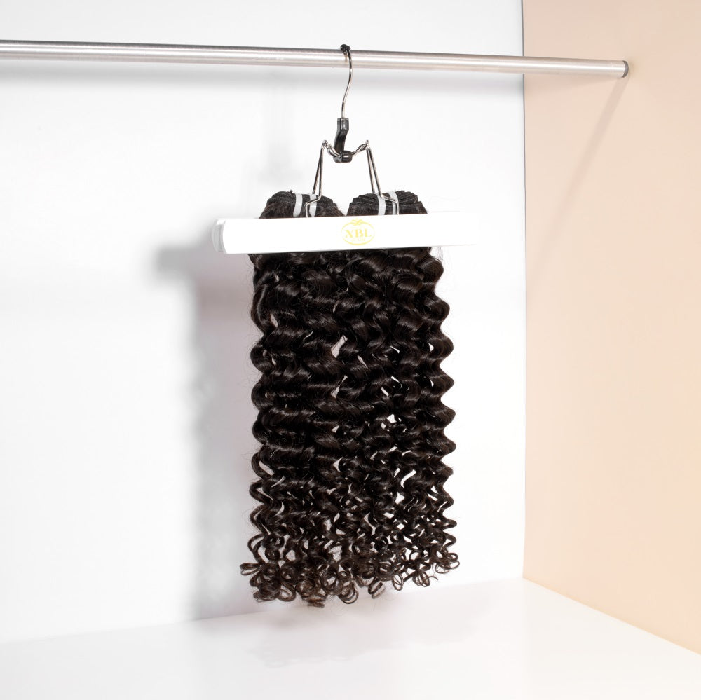 XBLhair Miss Flawless Raw Hair Premium One Donor 3 Bundle Deal Jerry curl