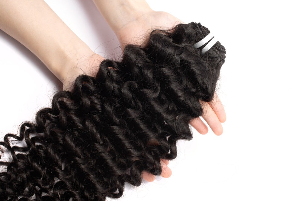 XBLhair Miss Flawless Raw Hair Premium One Donor 3 Bundle Deal Jerry curl