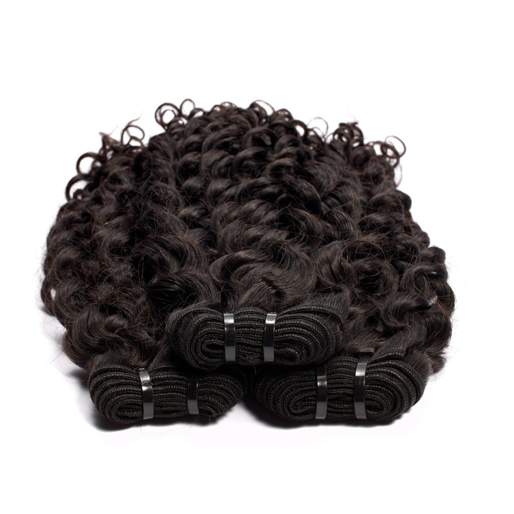 XBLhair Miss Lovely Mink Hair Top Selling 3 bundles deal Jerry curl