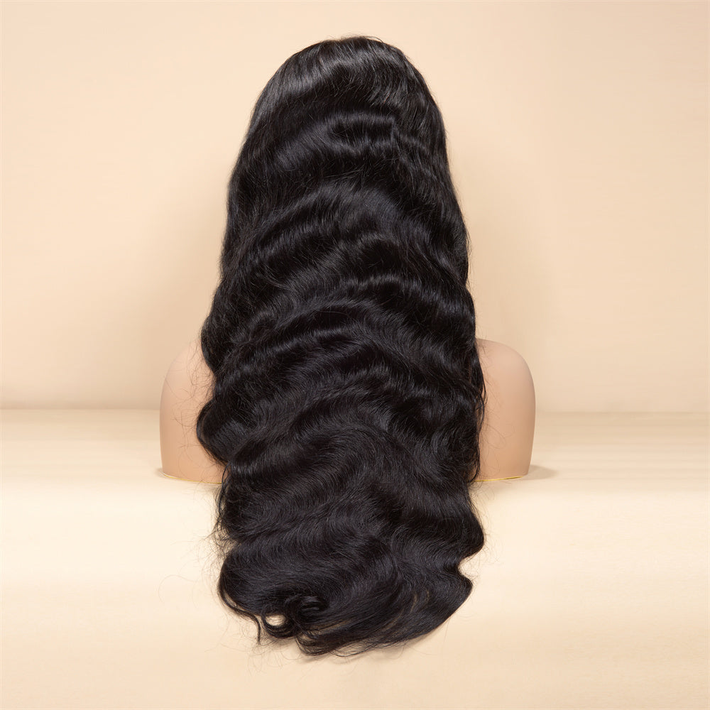 XBL Hair 3D Fitted Wig Body Wave 13x6 HD Lace Frontal Small Cap Fit Your Forehead Snugly Wig with Baby Hair