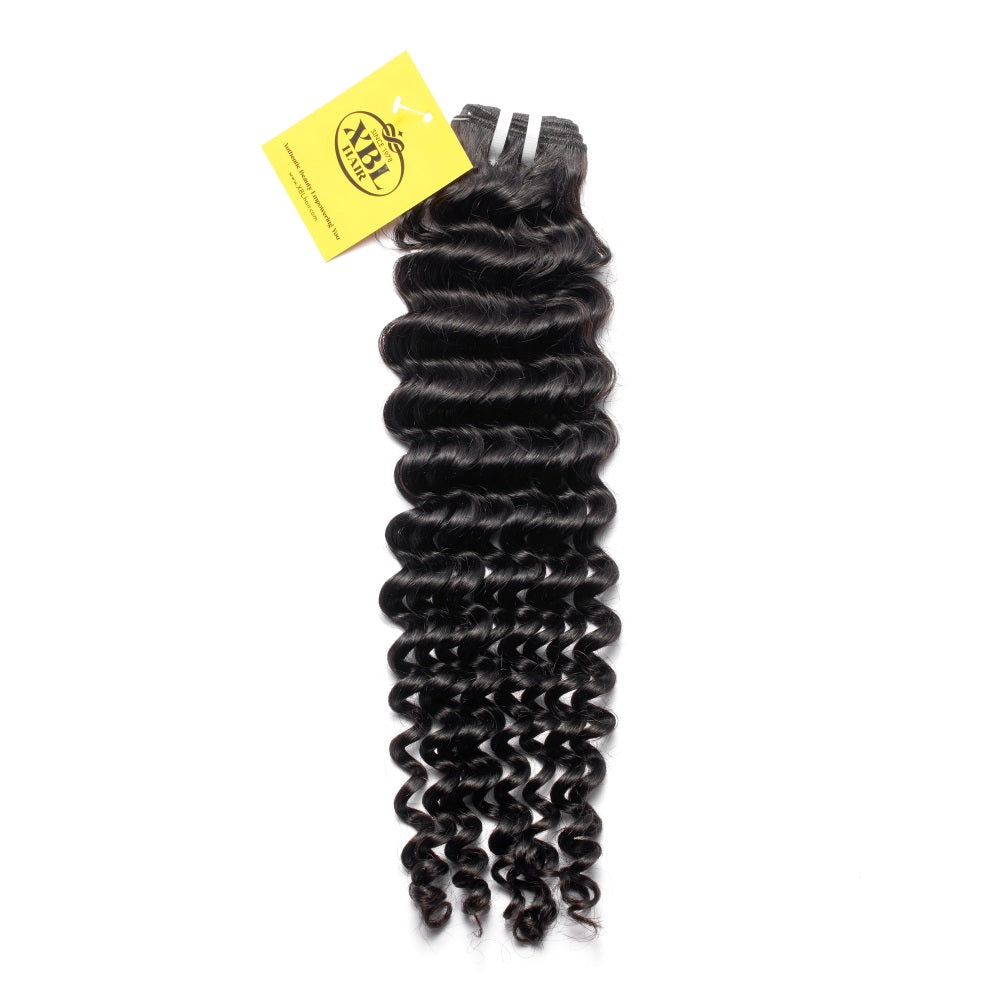 XBLhair Miss Flawless Brazilian Raw Hair  Deep Wave Best Seller Virgin Human Hair