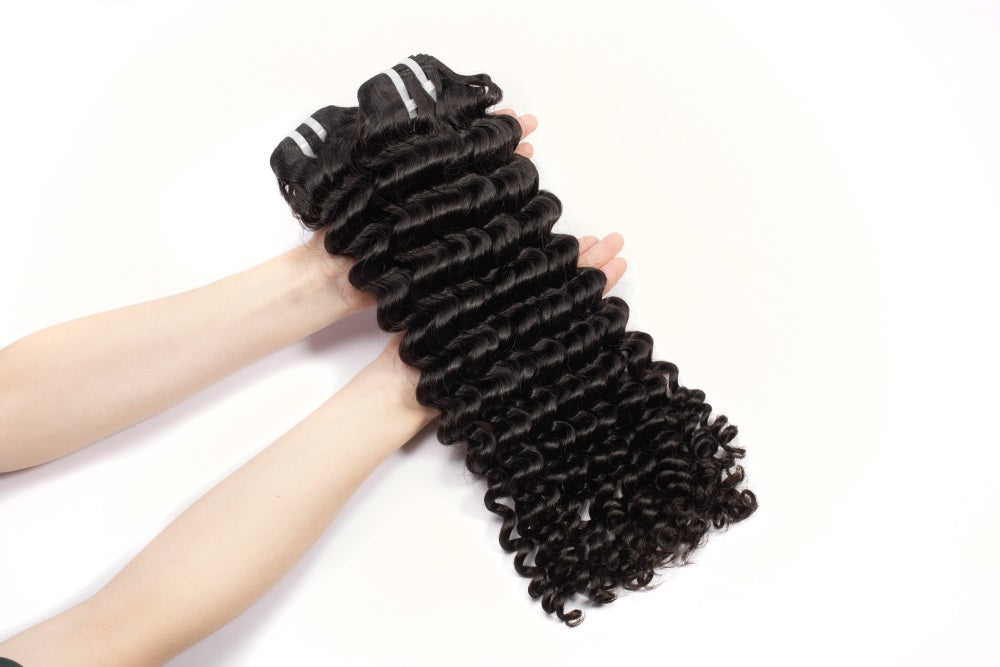 XBLhair Miss Flawless Brazilian Raw Hair  Deep Wave Best Seller Virgin Human Hair