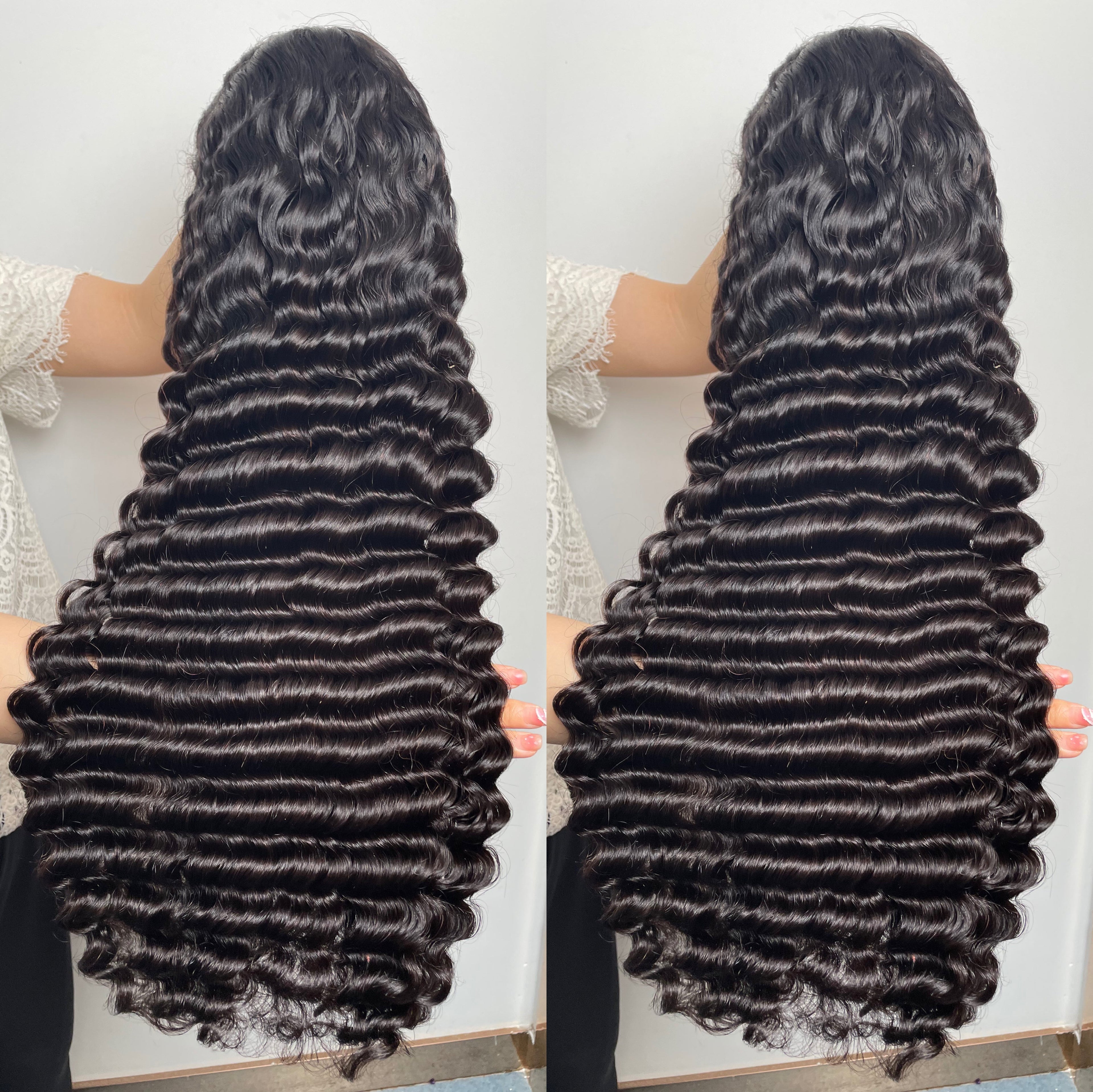 Bleached Knots 13x4 HD Full Frontal Wig Pineapple Wave with Bleached Knots