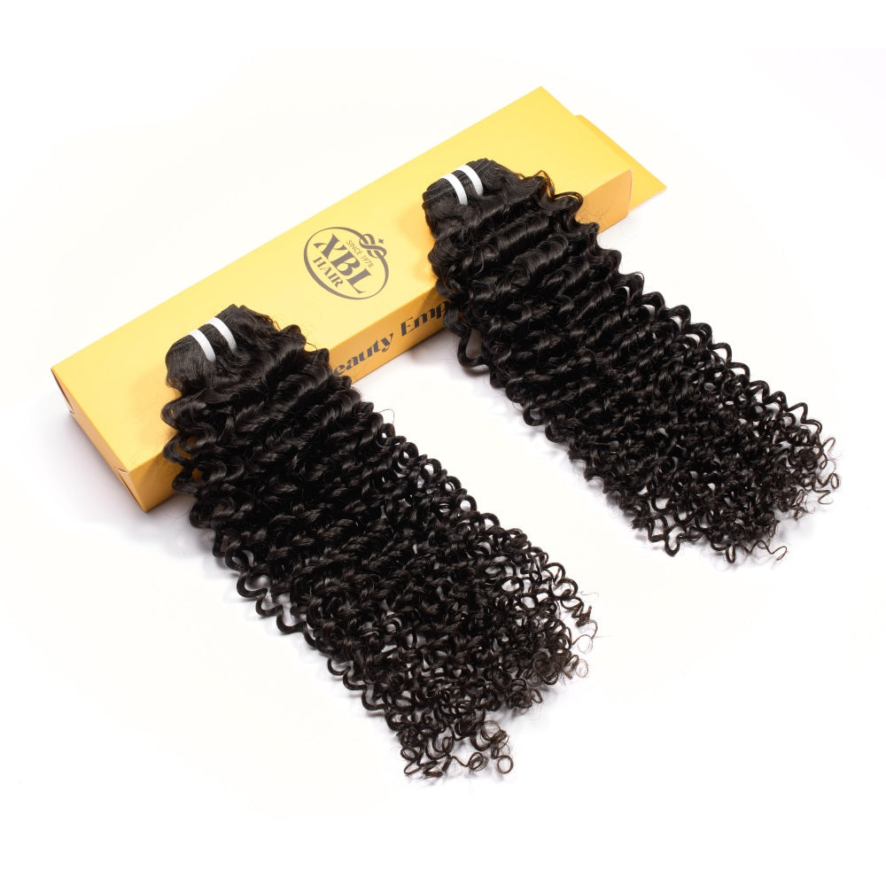 XBLhair Miss Flawless Raw Hair Kinky Curly Brazilian 100% Virgin Human Hair Wholesale
