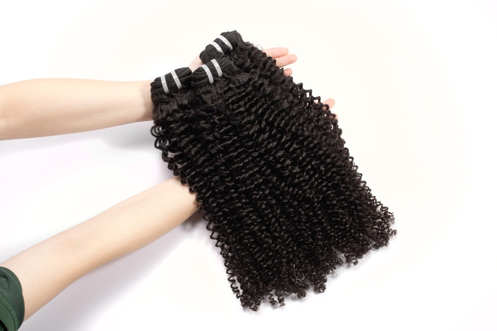 XBLhair Miss Flawless Raw Hair Kinky Curly Brazilian 100% Virgin Human Hair Wholesale