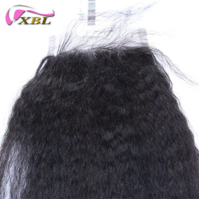 4×4 HD Lace Closure Kinky Curly Hair