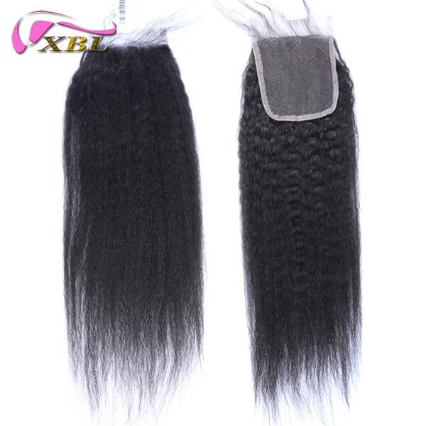 4×4 HD Lace Closure Kinky Curly Hair