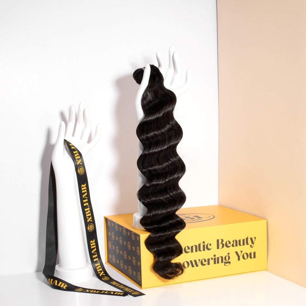 XBLhair Miss Flawless Brazilian Raw Hair Loose Deep Virgin Hair Unprocessed Hair