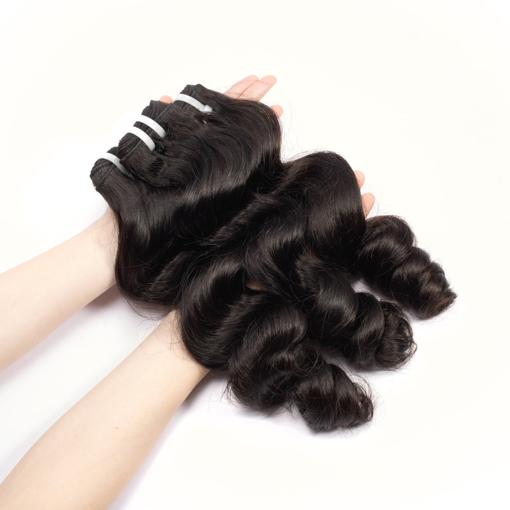 XBLhair Miss Flawless Brazilian Raw Hair Hair Virgin Hair Bundle Deal Loose Wave