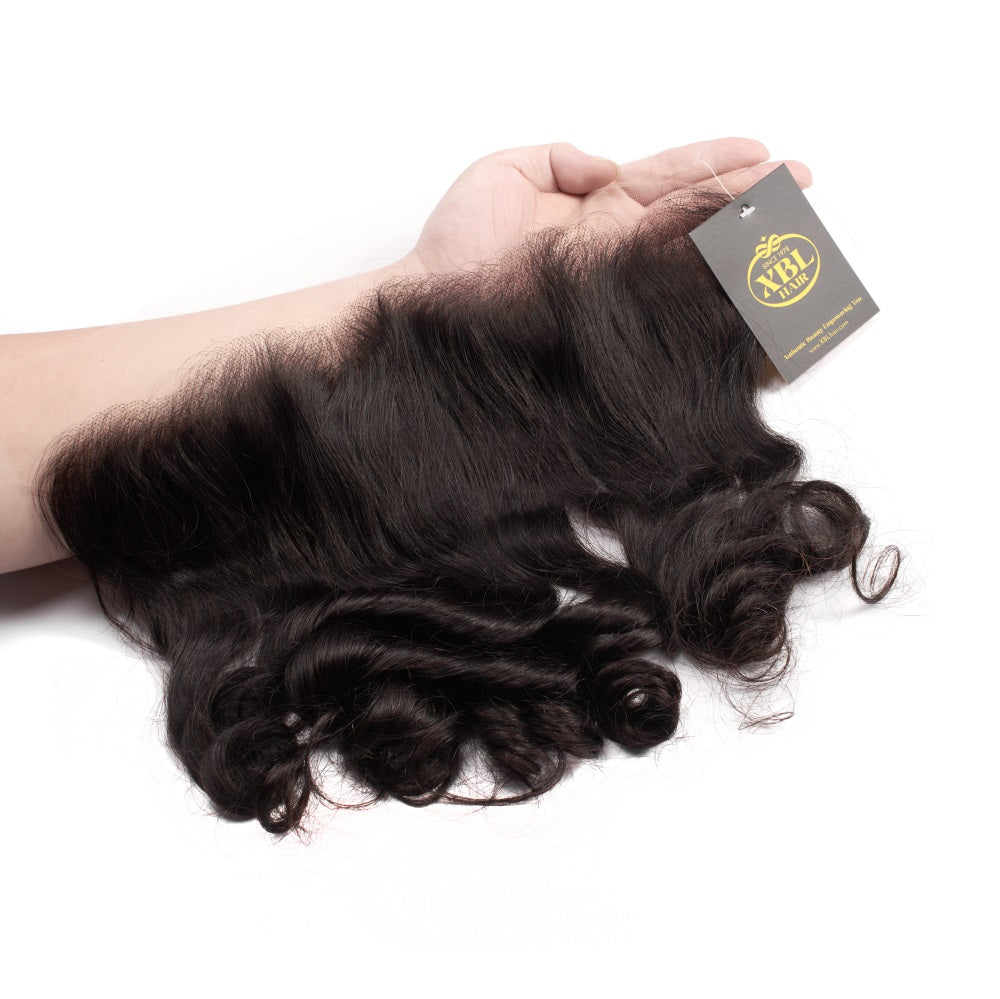 XBL Hair 13x4 HD Lace Frontal Loose Wave Small Knots Pre-plucked Hairline