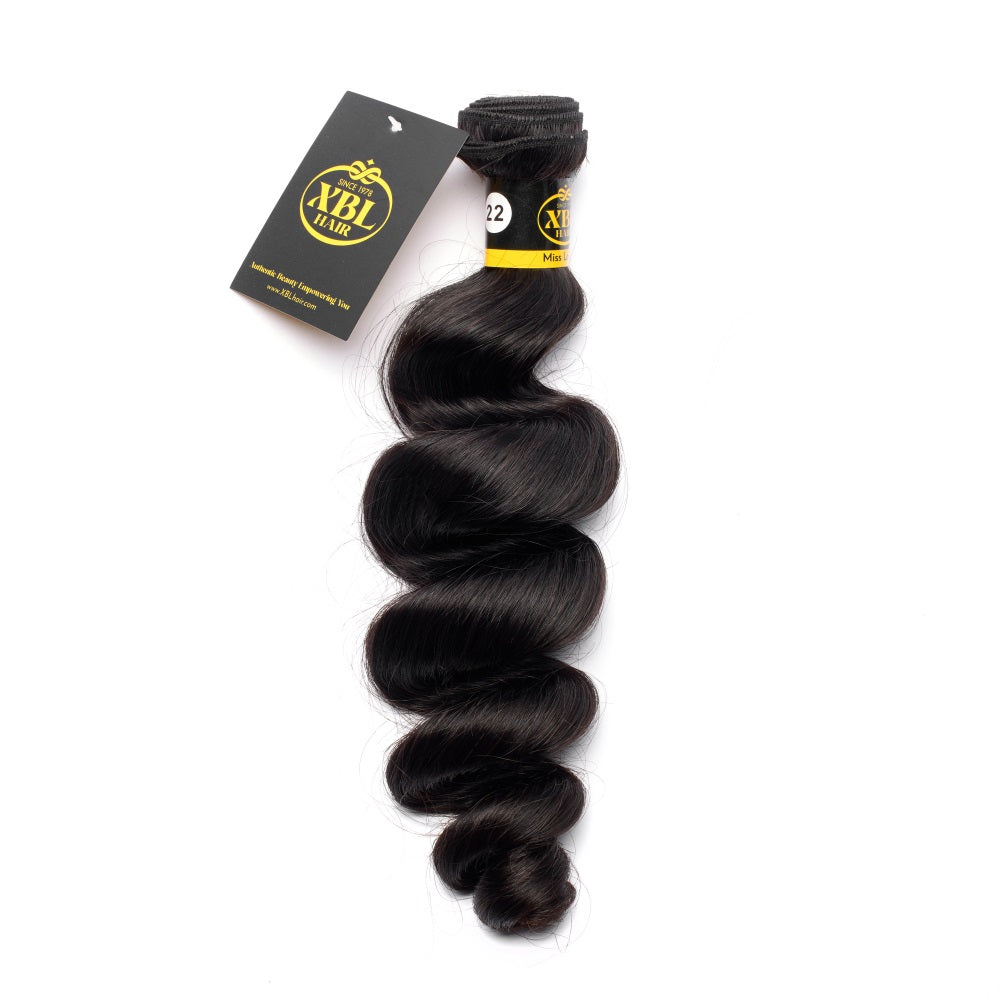 XBLhair Miss Lovely Mink Hair Loose Wave Brazilian Hair Virgin Human Hair Extensions