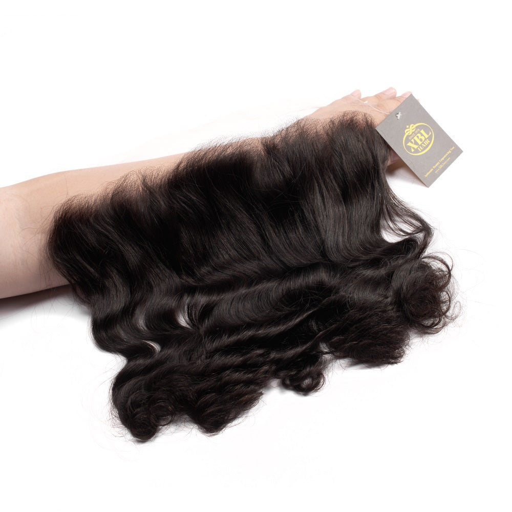 XBL Hair 13x4 HD Lace Frontal Loose Wave Small Knots Pre-plucked Hairline