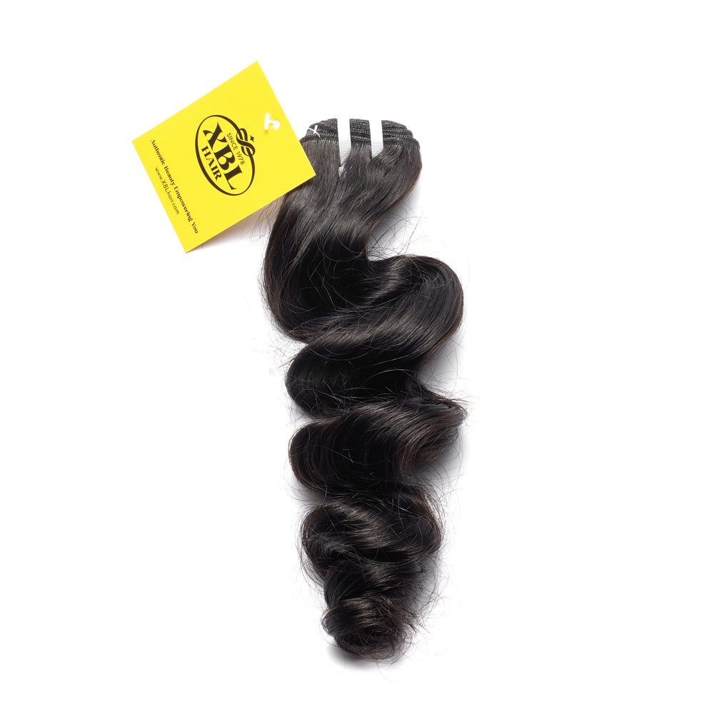 XBLhair Miss Flawless Brazilian Raw Hair Hair Virgin Hair Bundle Deal Loose Wave