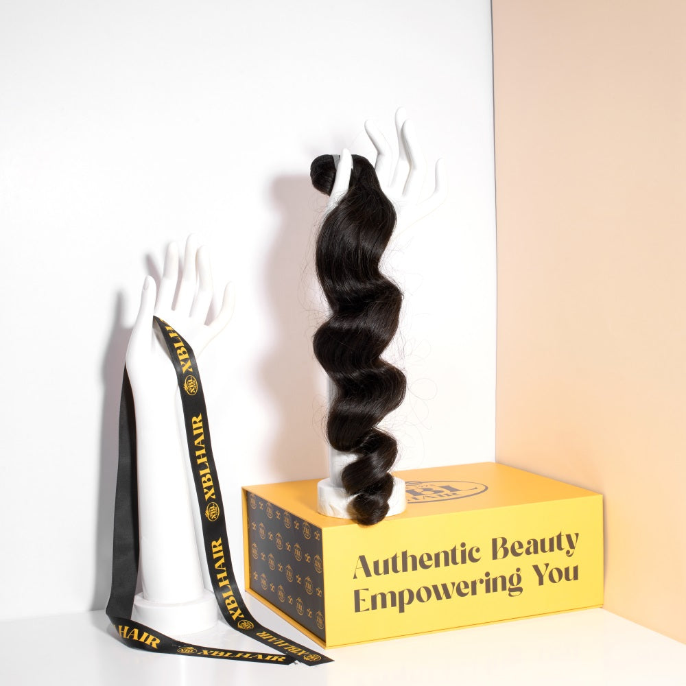 XBLhair Miss Flawless Brazilian Raw Hair Hair Virgin Hair Bundle Deal Loose Wave
