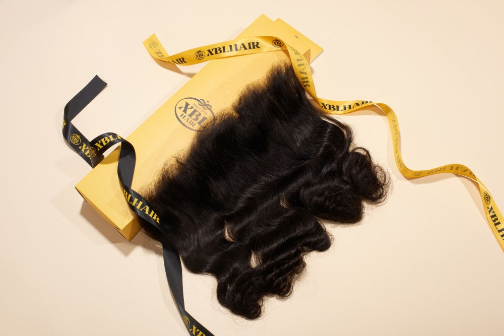 XBL Hair 13x4 HD Lace Frontal Loose Wave Small Knots Pre-plucked Hairline
