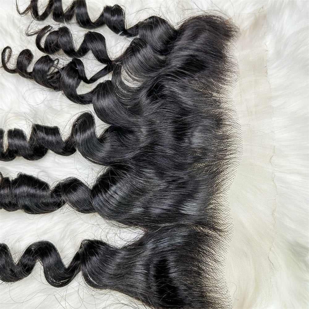 XBLHair 13x4 HD Lace Loose Wave Frontal Raw Hair Factory Price