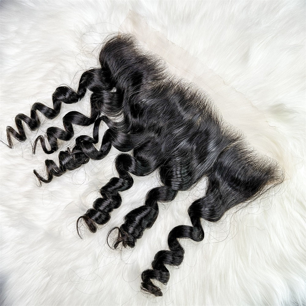 XBLHair 13x4 HD Lace Loose Wave Frontal Raw Hair Factory Price