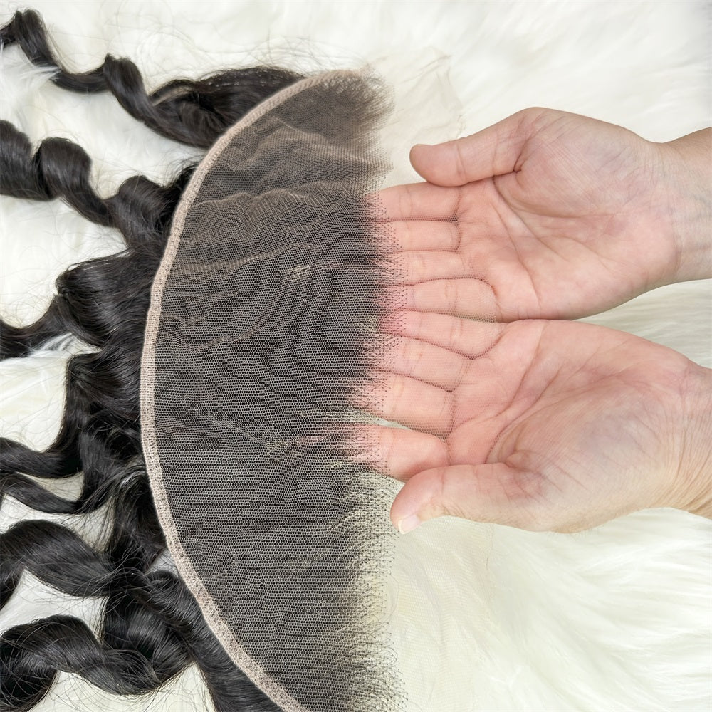 XBLHair 13x4 HD Lace Loose Wave Frontal Raw Hair Factory Price