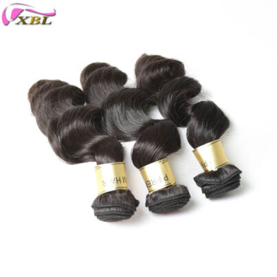 XBLhair Miss Flawless Raw Hair Premium One Donor 3 Bundle Deal Loose Wave