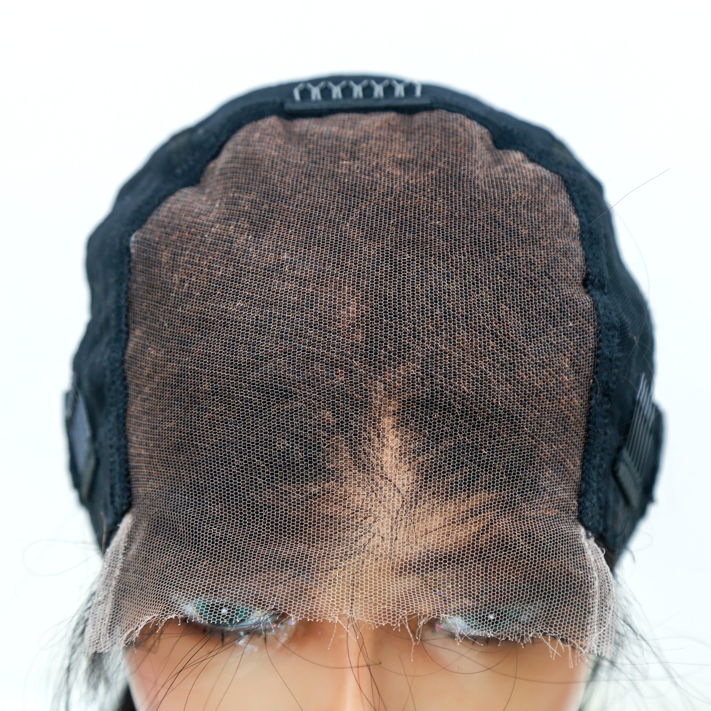 XBL hair Wholesale Glueless Wig Pineapple Wave 5x5 HD Lace Closure Wig Bleached Knots Pre-plucked Human hair Single Knot