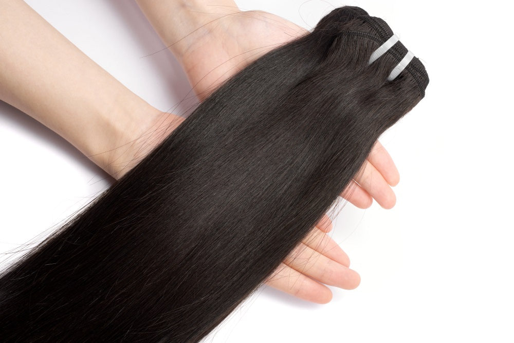 XBLhair Flawless Single Bundles Raw Hair Straight Virgin Hair Extensions