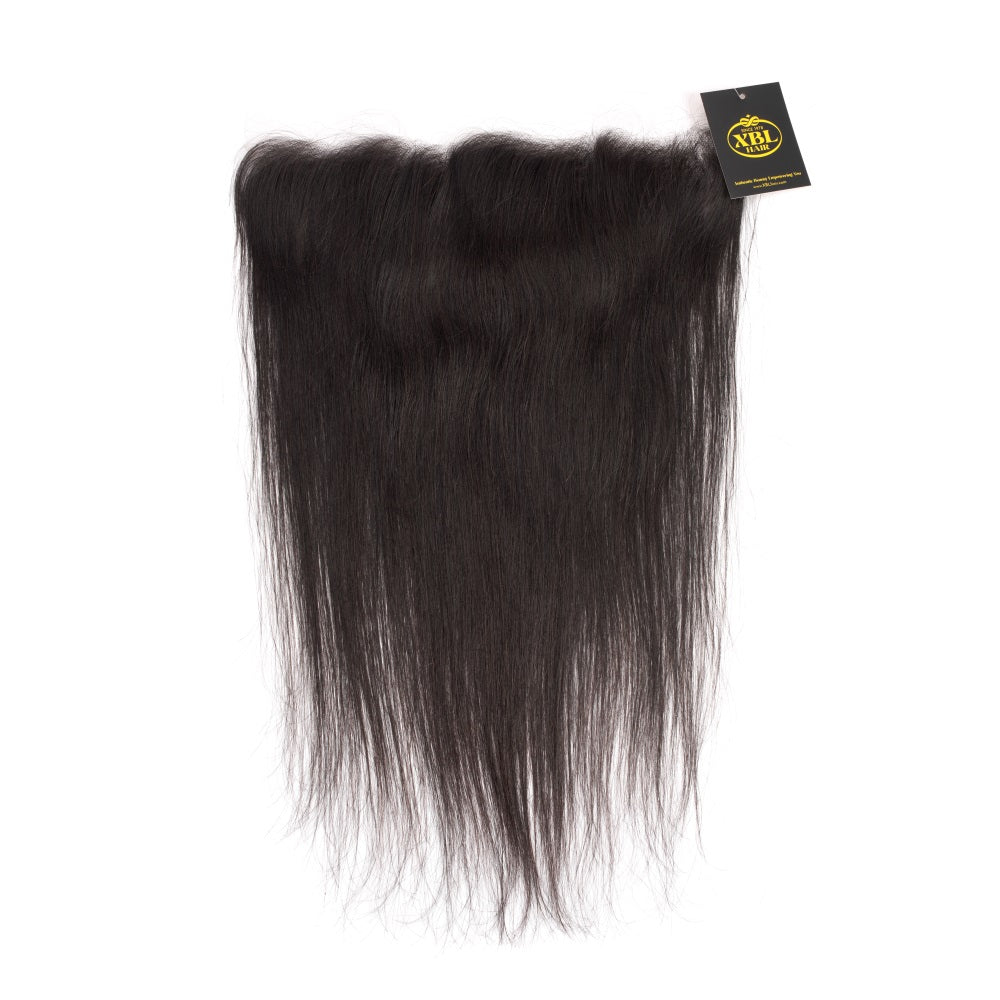 XBL Hair 13x4 HD Lace Frontal Straight Small Knots Pre-plucked Hairline