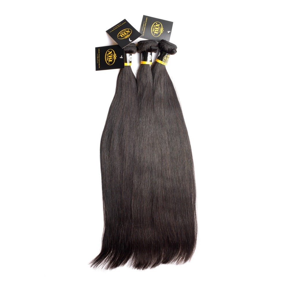 XBLhair Miss Lovely Brazilian Mink Hair Hair Straight Virgin Hair Extensions