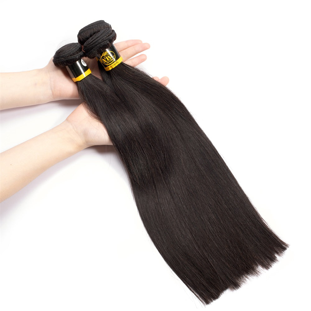 XBLhair Miss Lovely Brazilian Mink Hair Hair Straight Virgin Hair Extensions