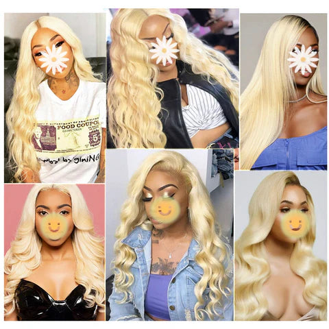 Transparent Lace Wig Lace 13x4 613 Blonde Straight Lace Frontal Wig 13x4 613 Blonde Body Wave Lace Frontal Wig