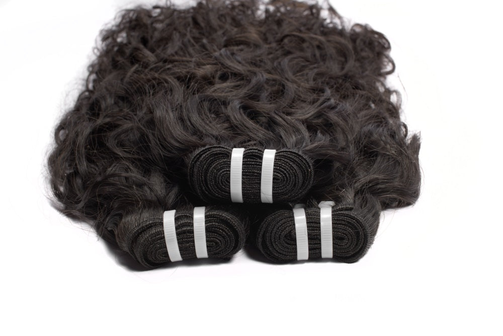 XBLhair Miss Flawless Raw Hair Top Premium One Donor 3 Bundle Deal Water Wave