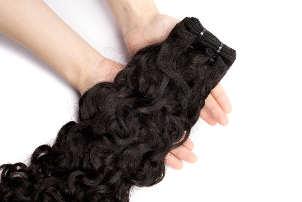 XBLhair Miss Lovely Mink Hair Water Wave Human Hair Bundles Hair Weaves Hair Extensions