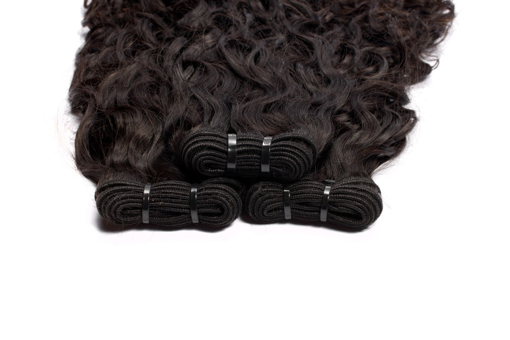 XBLhair Miss Lovely Mink Hair Water Wave Human Hair Bundles Hair Weaves Hair Extensions