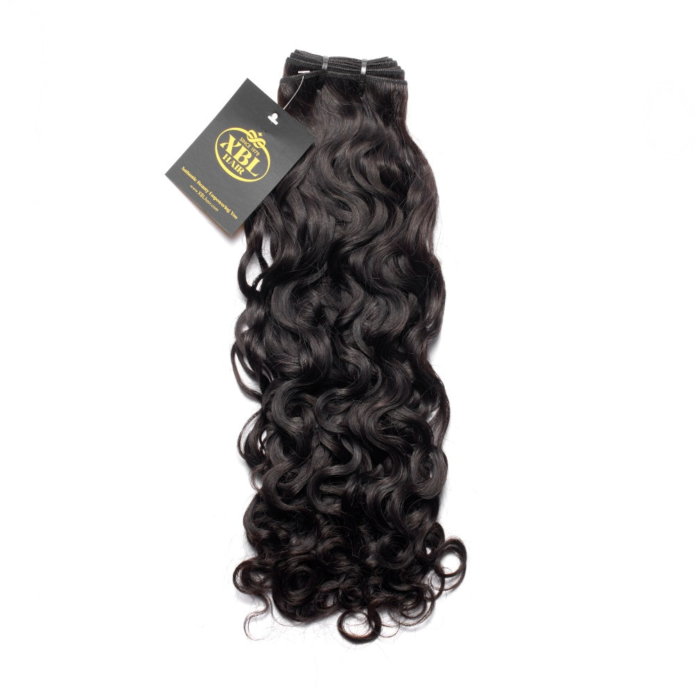 XBLhair Miss Lovely Mink Hair Water Wave Human Hair Bundles Hair Weaves Hair Extensions