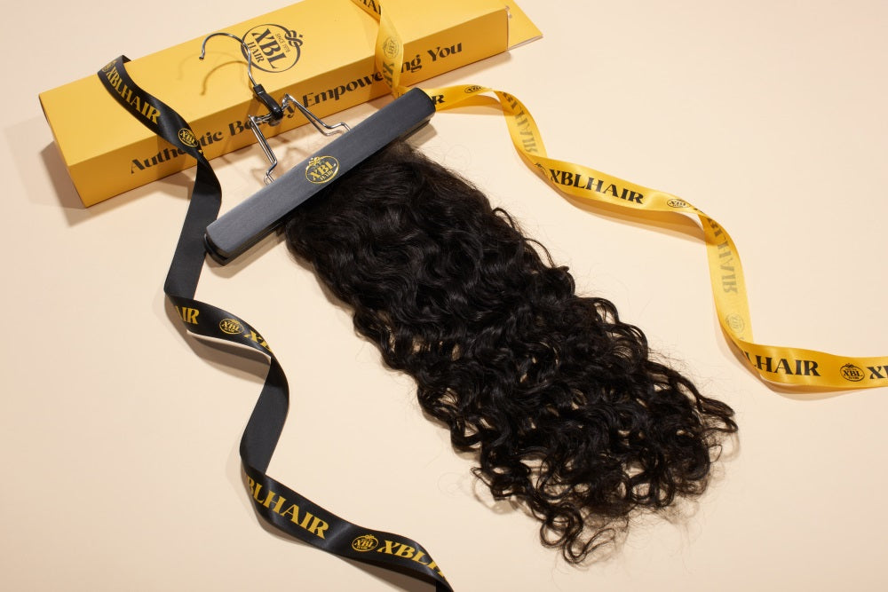 XBL Hair 13x4 HD Lace Frontal Water Wave Small Knots Pre-plucked Hairline