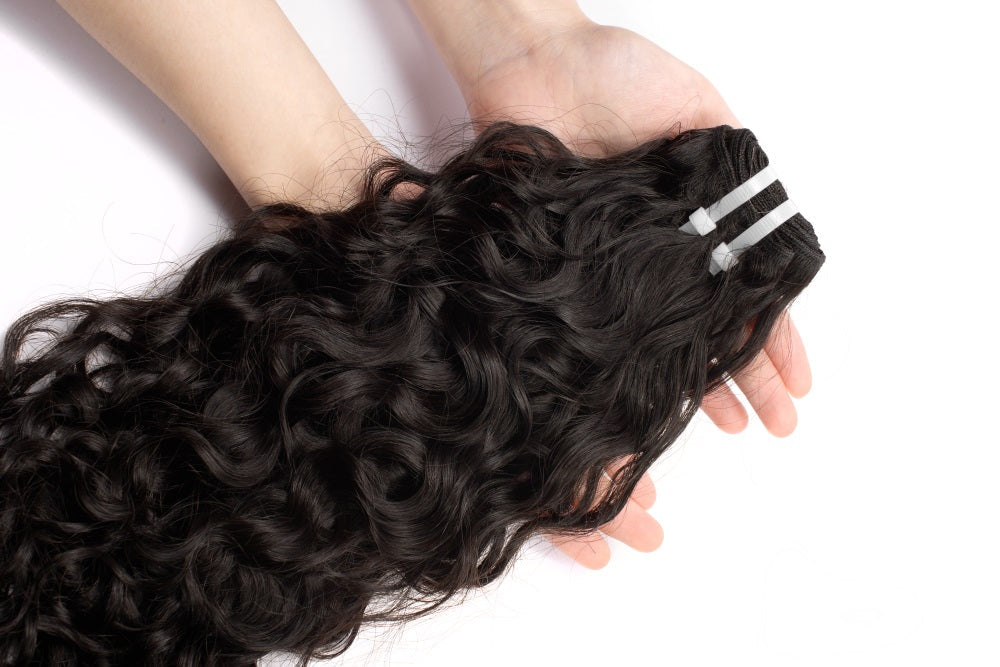 XBLhair Miss Flawless Human Raw Hair Bundle Water Wave Hair Extension