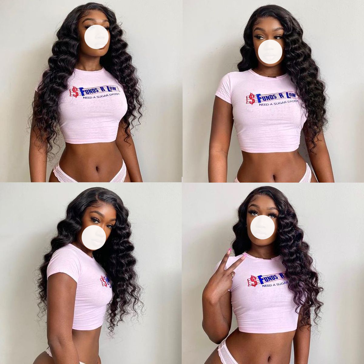 XBL Hair 9A/10A12A 5x5 Lace Closure with 3 Bundles Loose Deep Virgin Human Hair Bundles