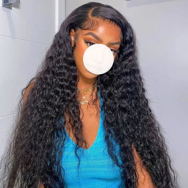 XBL Hair 9A/10A/12A Jerry Curl Human Hair 3 Bundles with 13x4 Lace Frontal